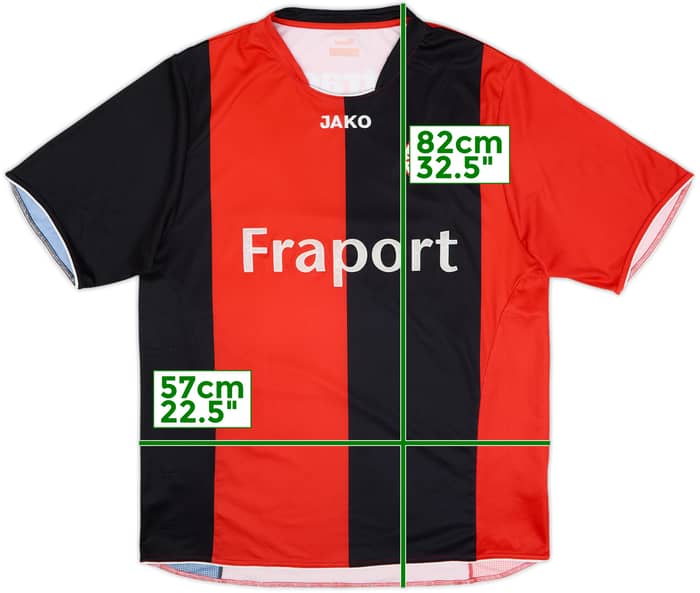 2007-09 Eintracht Frankfurt Home Shirt - 8/10 - (XL)