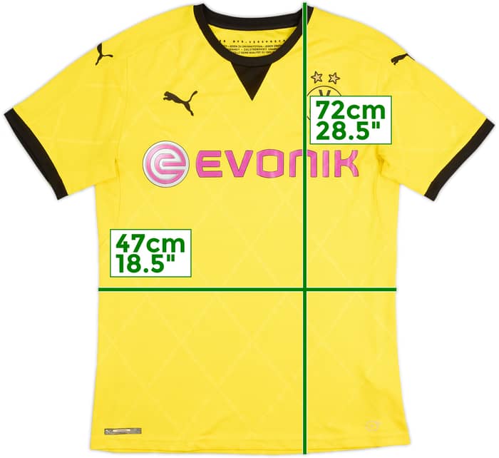2015-16 Borussia Dortmund European Home Shirt - 6/10 - (M)