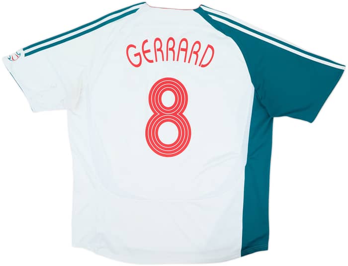 2006-07 Liverpool Third Shirt Gerrard #8 - 4/10 - (XXL)