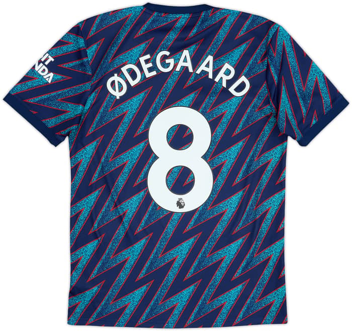 2021-22 Arsenal Third Shirt Odegaard #8 - 8/10 - (S)
