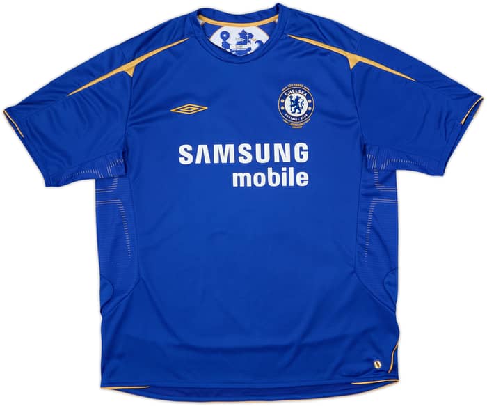 2005-06 Chelsea Centenary Home Shirt Terry #26 - 7/10 - (XL)