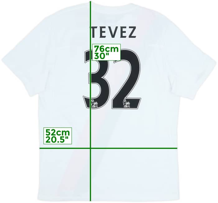 2009-11 Manchester City Third Shirt Tevez #32 (L)