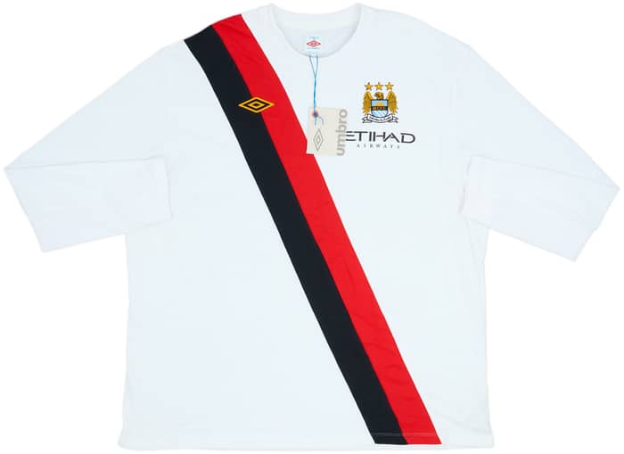2009-11 Manchester City Third L/S Shirt Silva #21 (3XL)