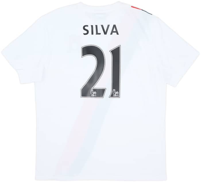 2009-11 Manchester City Third Shirt Silva #21 (XL)