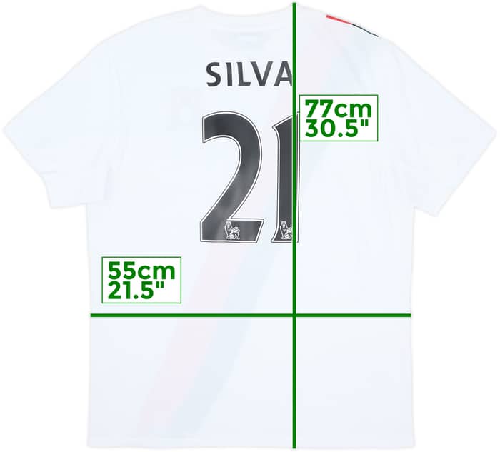 2009-11 Manchester City Third Shirt Silva #21 (XL)