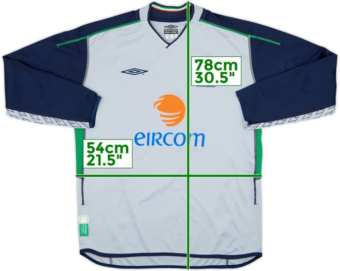 2003-04 Ireland GK Shirt - 4/10 - (L)