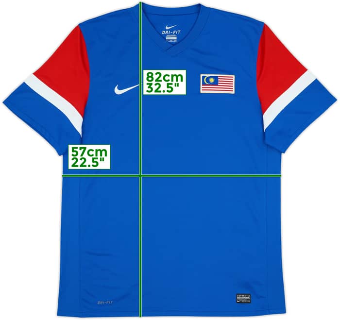 2010 Malaysia Away Shirt - 9/10 - (XXL)