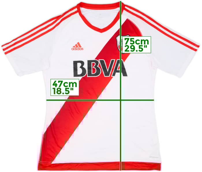 2016-17 River Plate Home Shirt - 5/10 - (L)