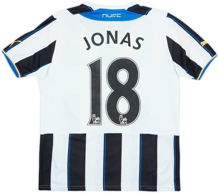Camiseta de local del Newcastle 2013-14 Jonas #18 - 9/10 - (13-14 Años)