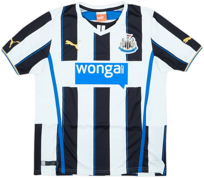 Camiseta de local del Newcastle 2013-14 Jonas #18 - 9/10 - (13-14 Años)