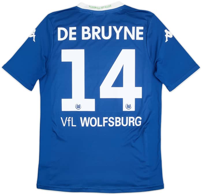2014-15 Wolfsburg Third Shirt De Bruyne #14 - 6/10 - (S)