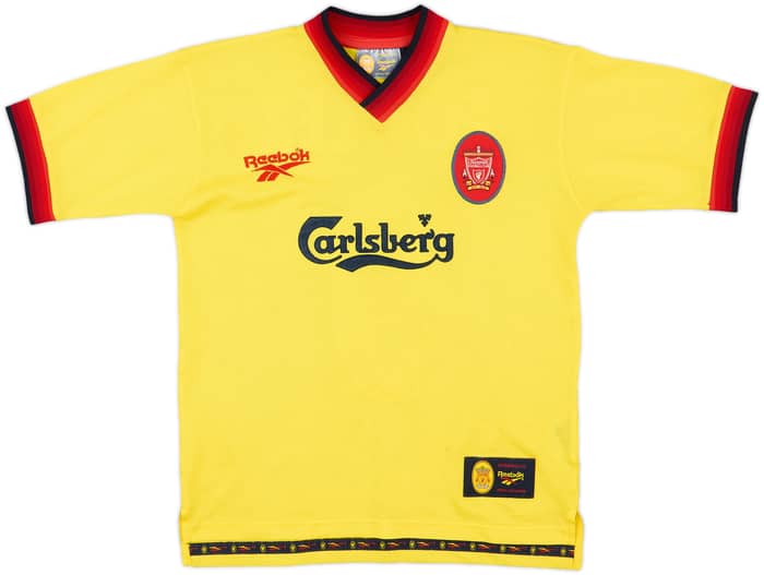 1997-99 Liverpool Away Shirt Fowler #9 - 7/10 - (Y)