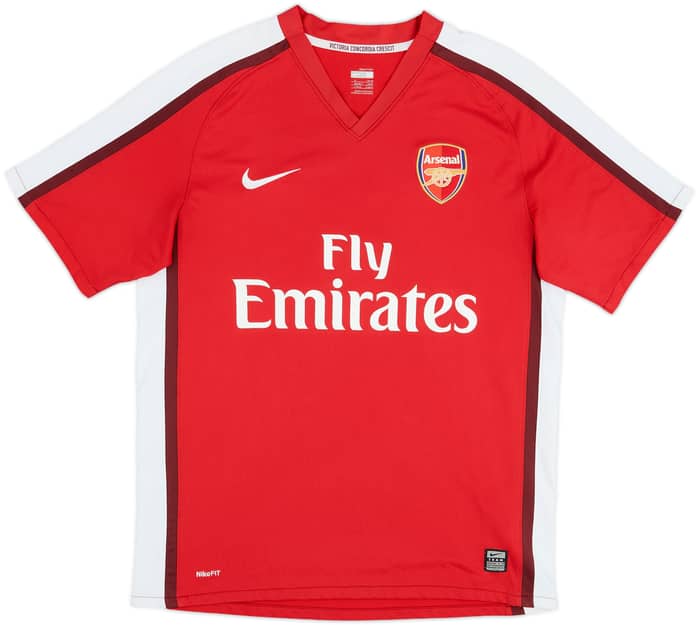 2008-10 Arsenal Home Shirt Fabregas #4 - 6/10 - (M)