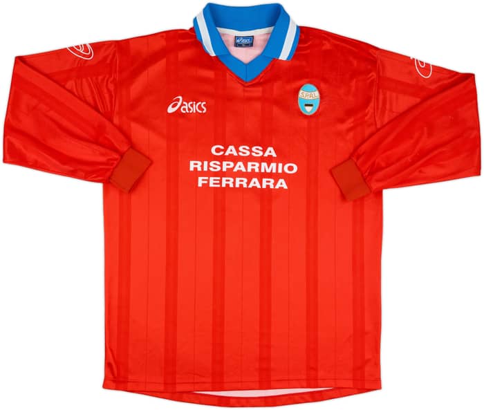 1998-99 SPAL Match Issue Away L/S Shirt #6