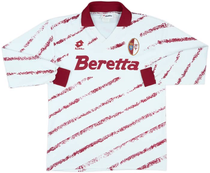 1993-94 Torino Match Issue Away L/S Shirt #3