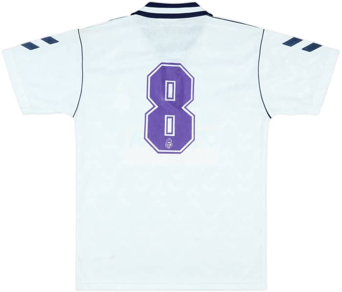 1992-93 Real Madrid Match Issue Home Shirt #8