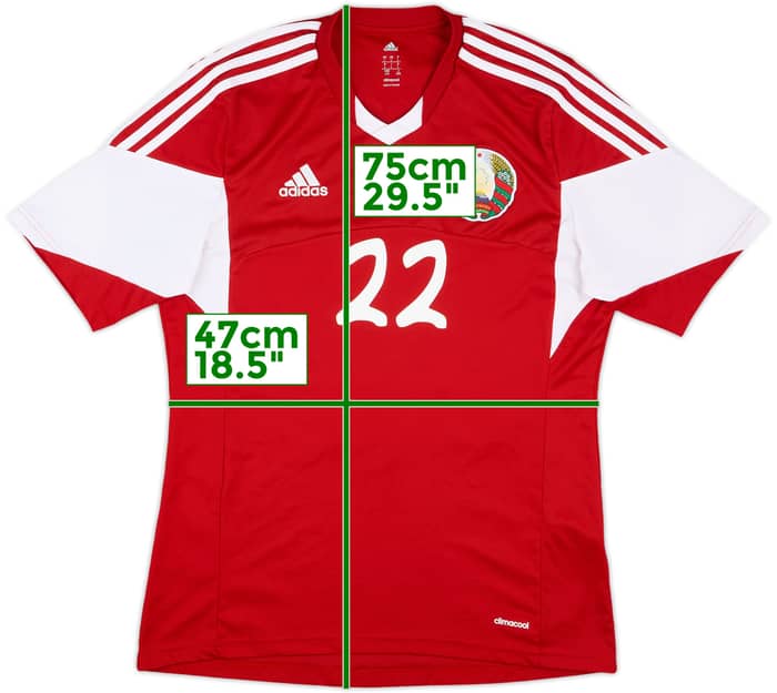 2014-16 Belarus Match Issue Away Shirt #22