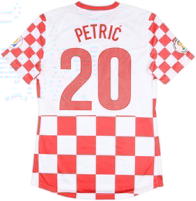 2012-13 Croatia Player Issue Home Shirt Petric #20 - 8/10 - (L)