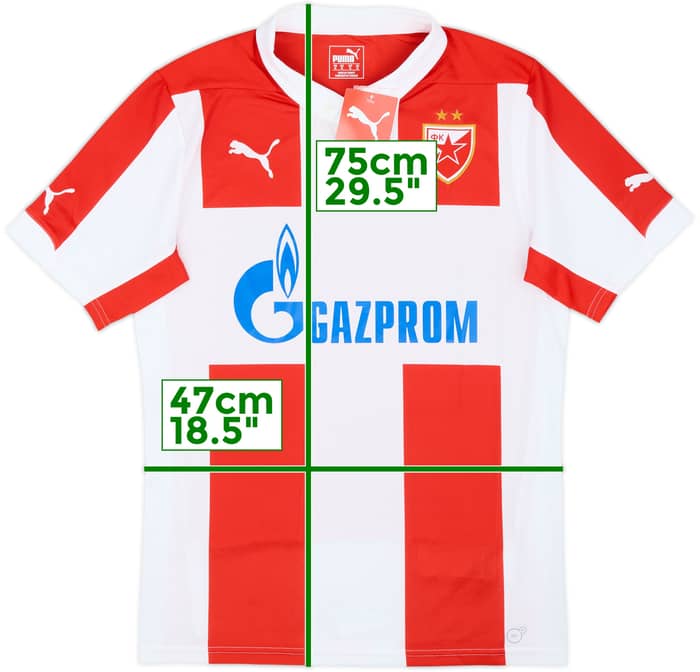 2014-15 Red Star Belgrade Home Shirt (M)