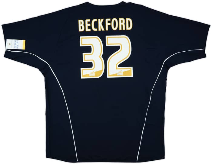 2005-06 Leeds United Away Shirt Beckford #32 (XL)