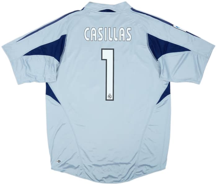 2004-05 Real Madrid GK S/S Shirt Casillas #1 (L)