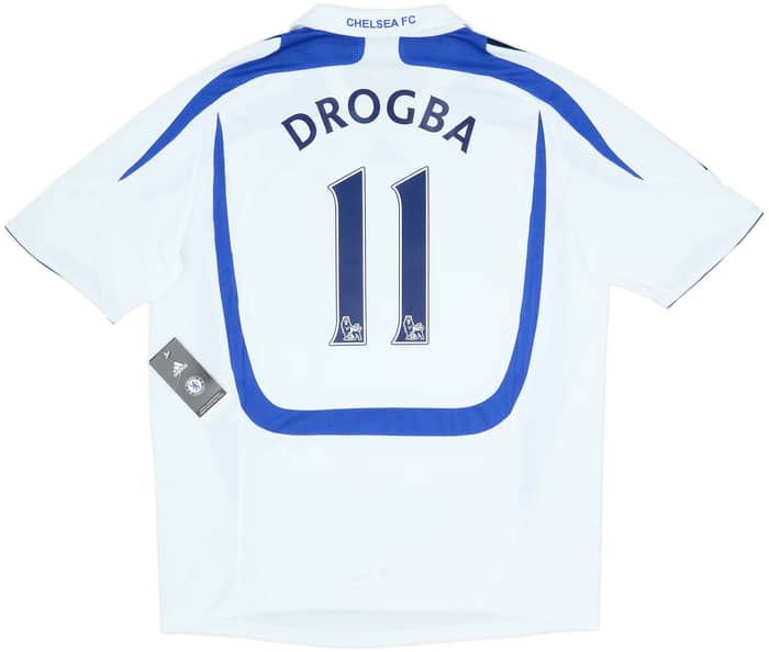 2007-08 Chelsea Third Shirt Drogba #11 (L)