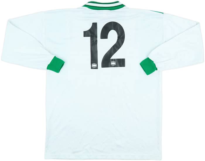 2000-02 North Ferriby United Match Issue Home L/S Shirt #12