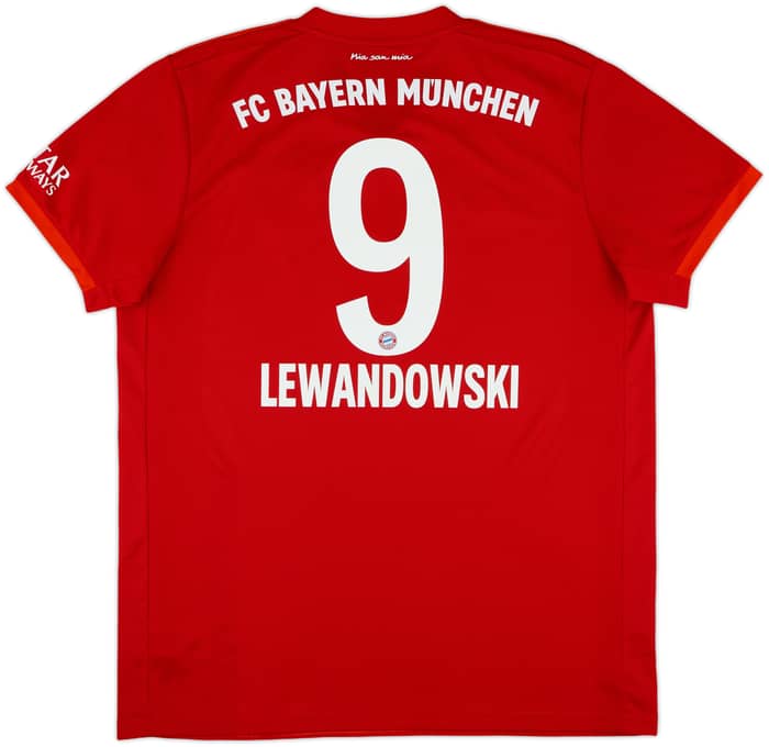 2019-20 Bayern Munich Home Shirt Lewandowski #9 - 10/10 - (XL)