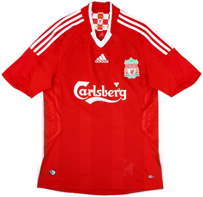 2008-10 Liverpool Home Shirt Torres #9 - 7/10 - (S)