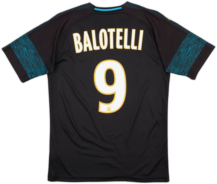 2018-19 Olympique Marseille Away Shirt Balotelli #9 - 9/10 - (S)