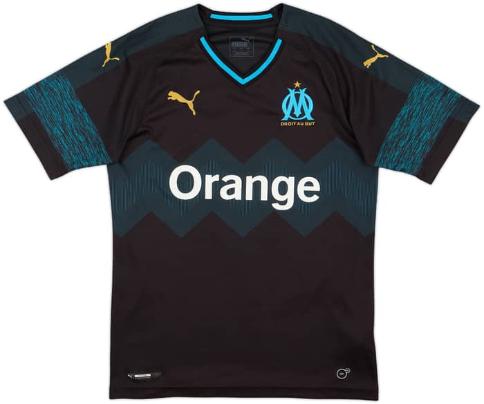 2018-19 Olympique Marseille Away Shirt Balotelli #9 - 9/10 - (S)