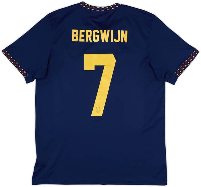 2022-23 Ajax Away Shirt Bergwijn #7 - 9/10 - (L)