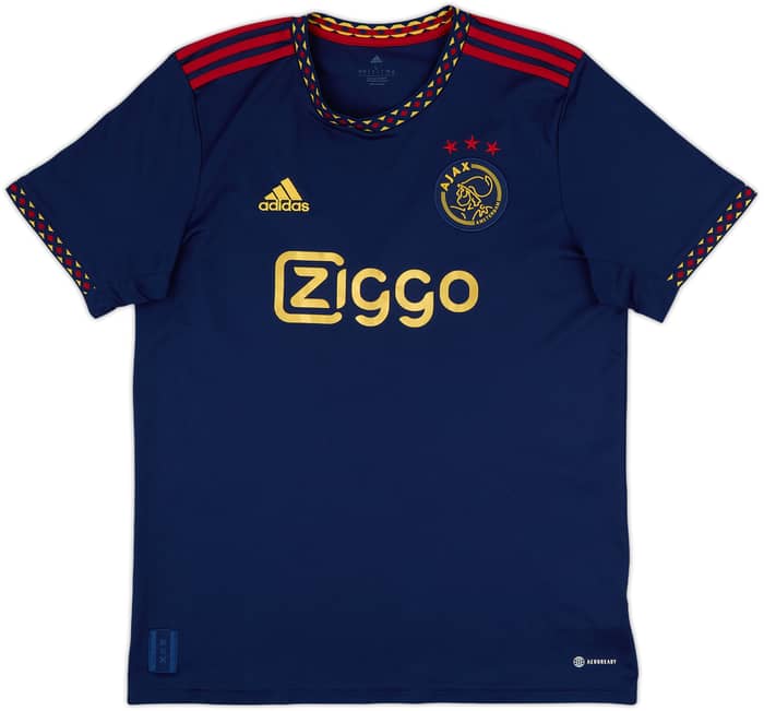2022-23 Ajax Away Shirt Bergwijn #7 - 9/10 - (L)