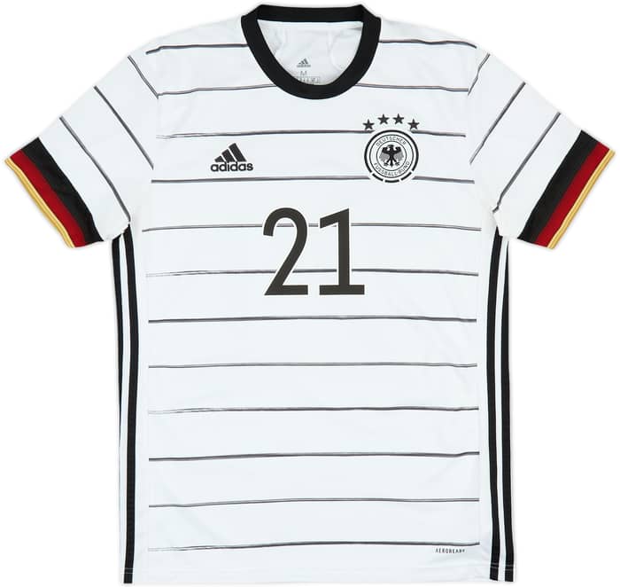 2020-21 Germany Home Shirt Gundogan #21 - 10/10 - (M)