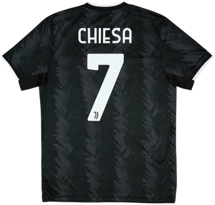2022-23 Juventus Away Shirt Chiesa #7 - 10/10 - (M)