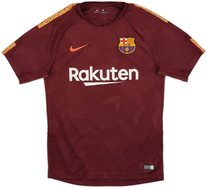 2017-18 Barcelona Third Shirt Suarez #9 - 8/10 - (S)