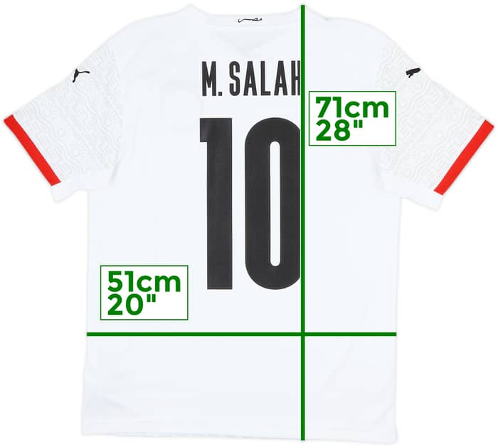 2020-21 Egypt Away Shirt M.Salah #10 - 10/10 - (M)