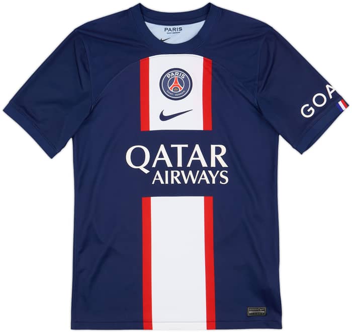 2022-23 Paris Saint-Germain Home Shirt Messi #30 - 8/10 - (M)