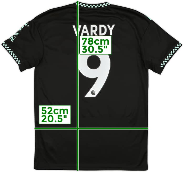2022-23 Leicester Away Shirt Vardy #9 - 10/10 - (M)