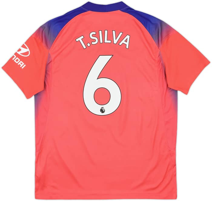 2020-21 Chelsea Third Shirt T.Silva #6 - 10/10 - (L)