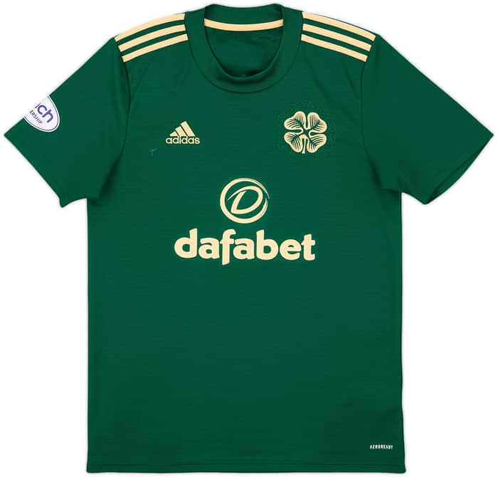2021-22 Celtic Away Shirt - 8/10 - (M)
