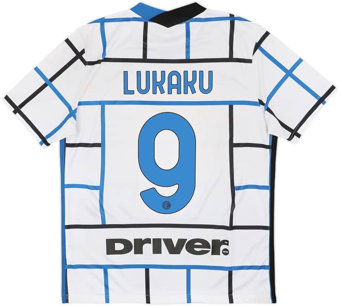 2020-21 Inter Milan Away Shirt Lukaku #9 - 7/10 - (L)