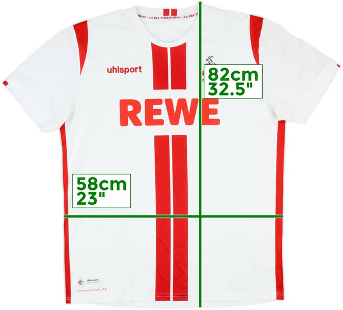 2020-21 FC Koln Home Shirt - 7/10 - (XL)