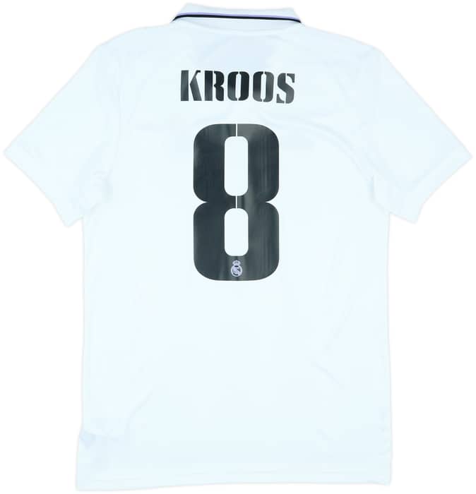 2022-23 Real Madrid Home Shirt Kroos #8 - 9/10 - (M)