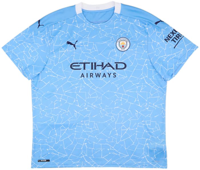 2020-21 Manchester City Home Shirt De Bruyne #17 - 10/10 - (3XL)