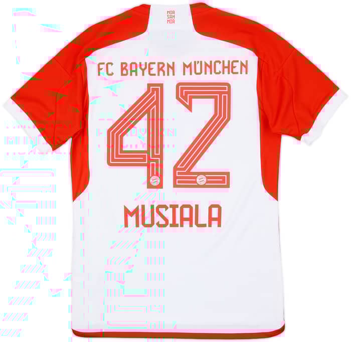 2023-24 Bayern Munich Home Shirt Musiala #42 - 10/10 - (S)