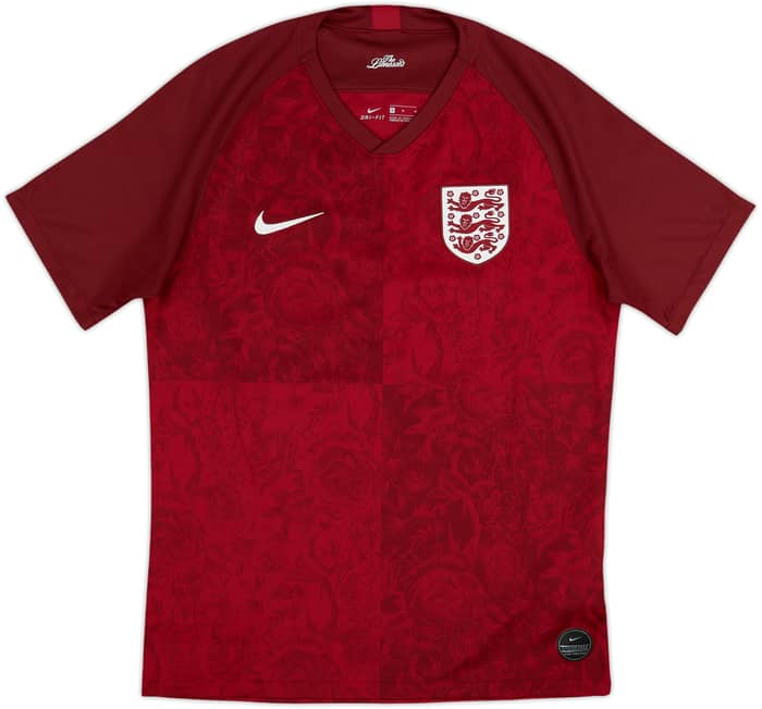 2019 England Lionesses Away Shirt - 8/10 - (Men's M)