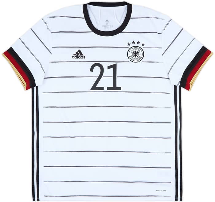 2020-21 Germany Home Shirt Gundogan #21 - 10/10 - (XL)