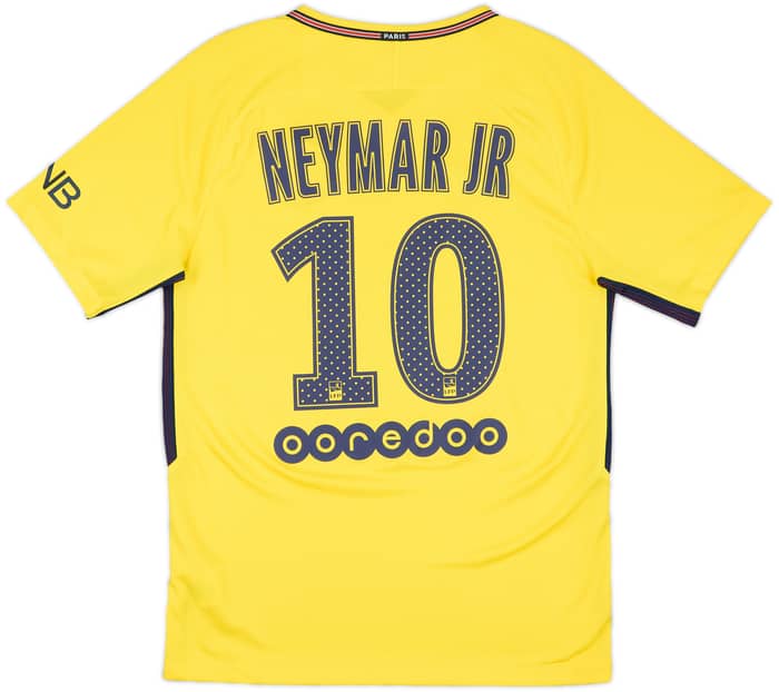 2017-18 Paris Saint-Germain Away Shirt Neymar Jr #10 - 8/10 - (S)