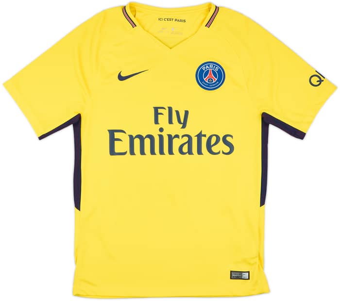 2017-18 Paris Saint-Germain Away Shirt Neymar Jr #10 - 8/10 - (S)